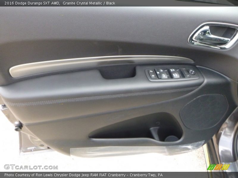 Granite Crystal Metallic / Black 2016 Dodge Durango SXT AWD