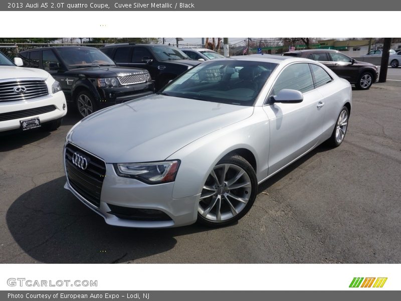 Cuvee Silver Metallic / Black 2013 Audi A5 2.0T quattro Coupe