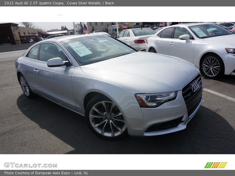Cuvee Silver Metallic / Black 2013 Audi A5 2.0T quattro Coupe