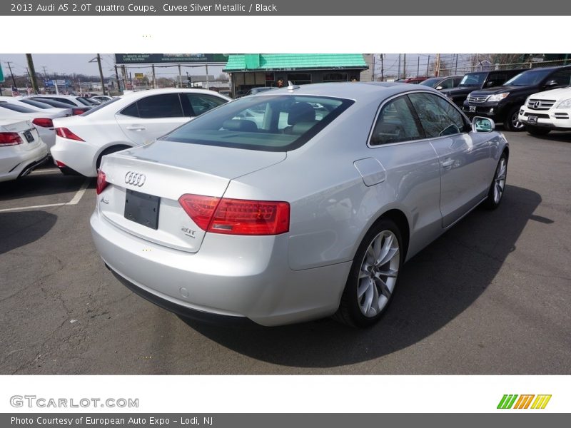 Cuvee Silver Metallic / Black 2013 Audi A5 2.0T quattro Coupe
