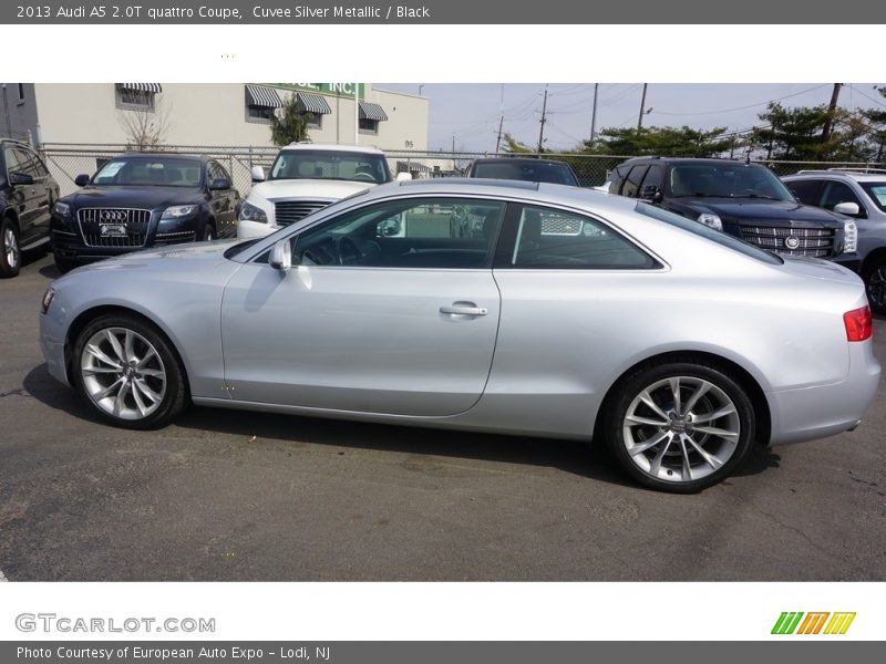 Cuvee Silver Metallic / Black 2013 Audi A5 2.0T quattro Coupe