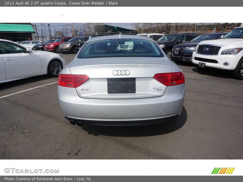 Cuvee Silver Metallic / Black 2013 Audi A5 2.0T quattro Coupe