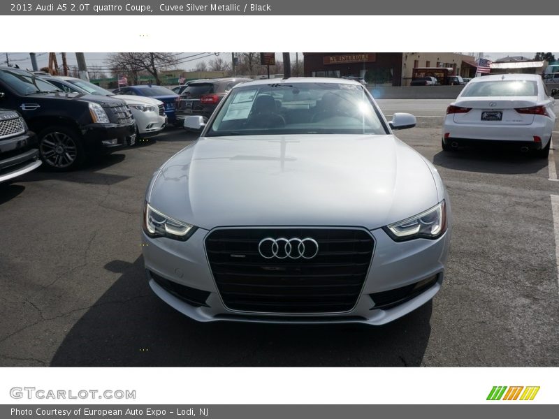 Cuvee Silver Metallic / Black 2013 Audi A5 2.0T quattro Coupe