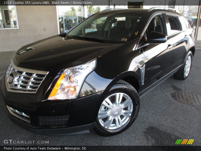 Black Raven / Ebony/Ebony 2016 Cadillac SRX Luxury AWD