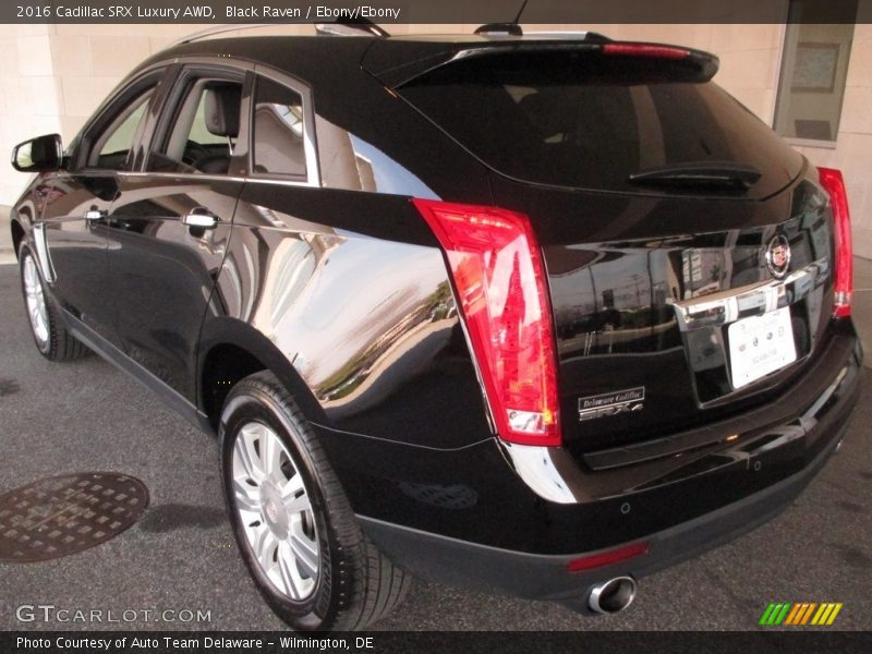 Black Raven / Ebony/Ebony 2016 Cadillac SRX Luxury AWD