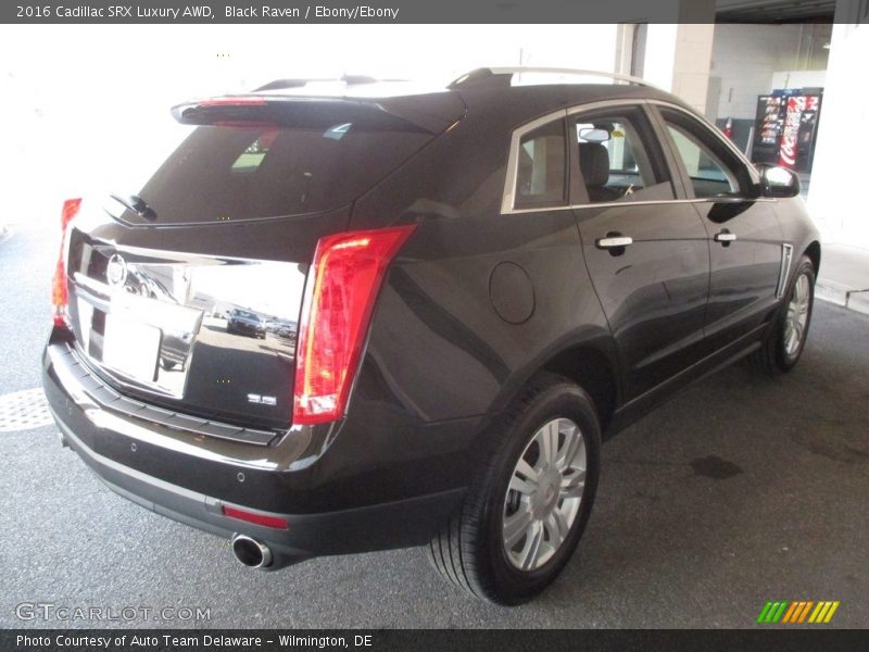 Black Raven / Ebony/Ebony 2016 Cadillac SRX Luxury AWD