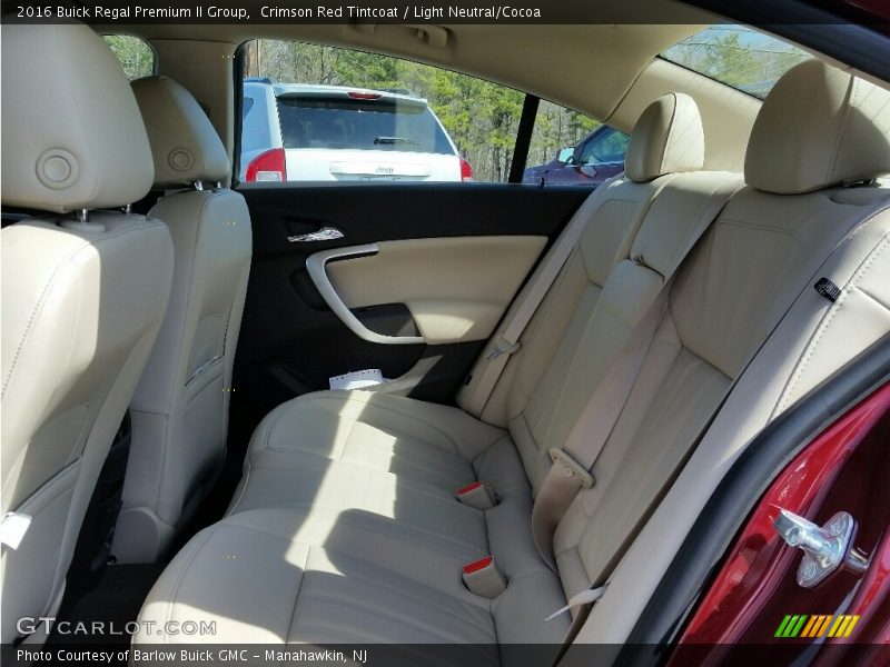 Crimson Red Tintcoat / Light Neutral/Cocoa 2016 Buick Regal Premium II Group