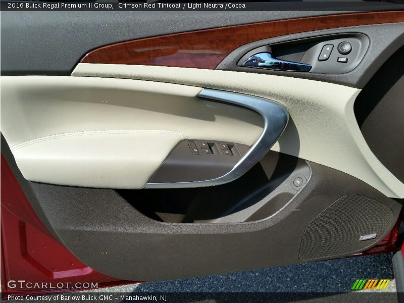 Crimson Red Tintcoat / Light Neutral/Cocoa 2016 Buick Regal Premium II Group