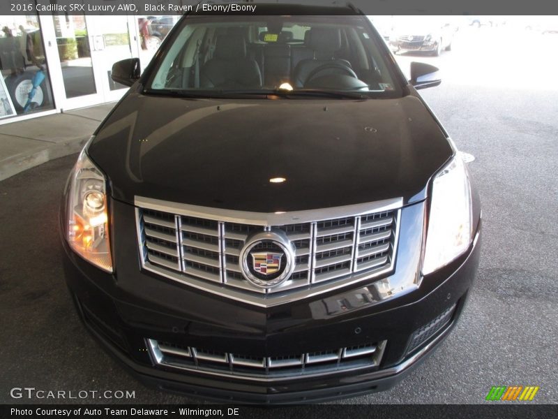 Black Raven / Ebony/Ebony 2016 Cadillac SRX Luxury AWD