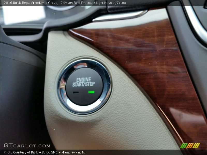 Crimson Red Tintcoat / Light Neutral/Cocoa 2016 Buick Regal Premium II Group