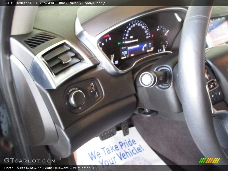 Black Raven / Ebony/Ebony 2016 Cadillac SRX Luxury AWD