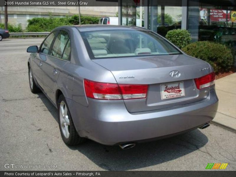 Steel Gray / Gray 2006 Hyundai Sonata GLS V6
