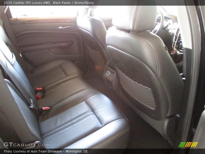 Black Raven / Ebony/Ebony 2016 Cadillac SRX Luxury AWD