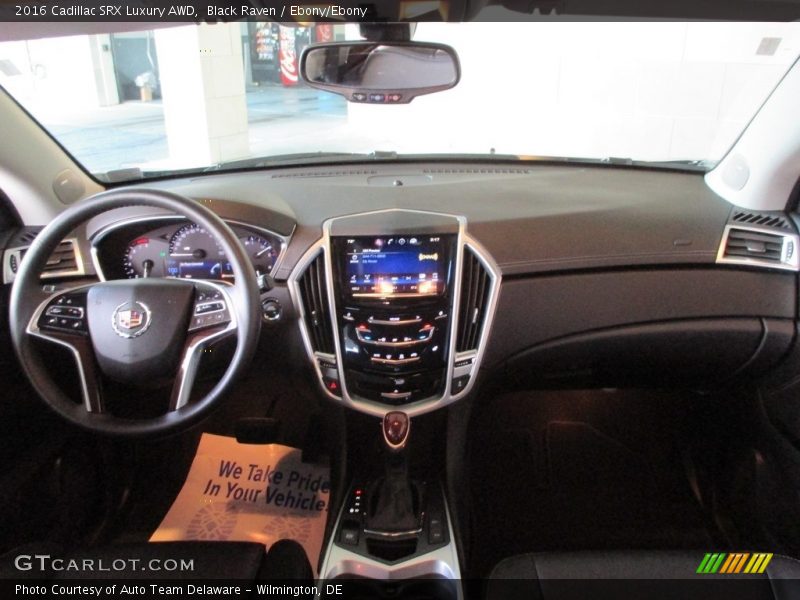 Black Raven / Ebony/Ebony 2016 Cadillac SRX Luxury AWD