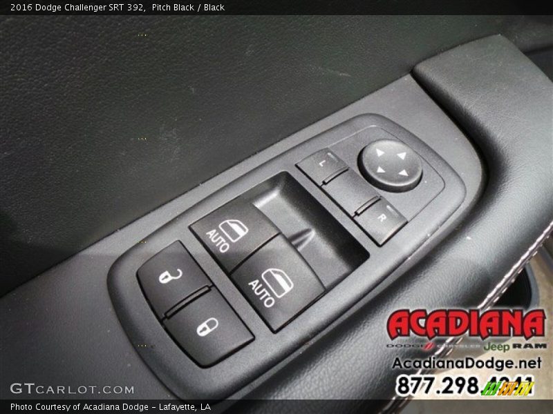 Pitch Black / Black 2016 Dodge Challenger SRT 392