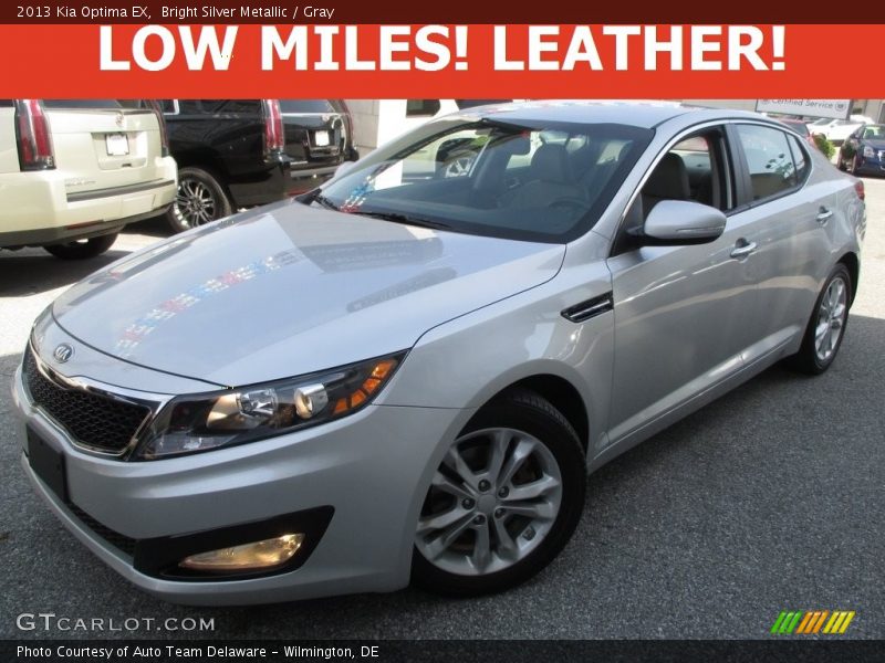 Bright Silver Metallic / Gray 2013 Kia Optima EX