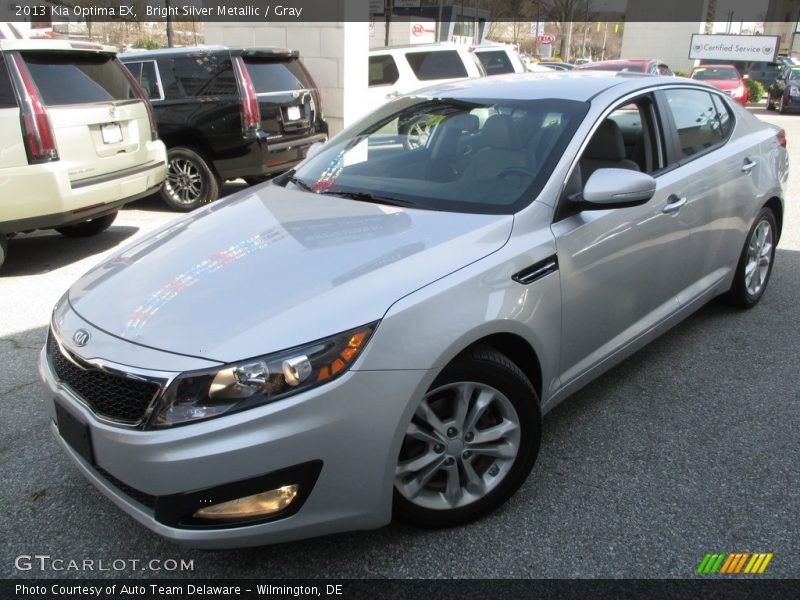 Bright Silver Metallic / Gray 2013 Kia Optima EX