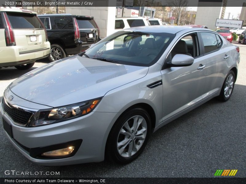 Bright Silver Metallic / Gray 2013 Kia Optima EX