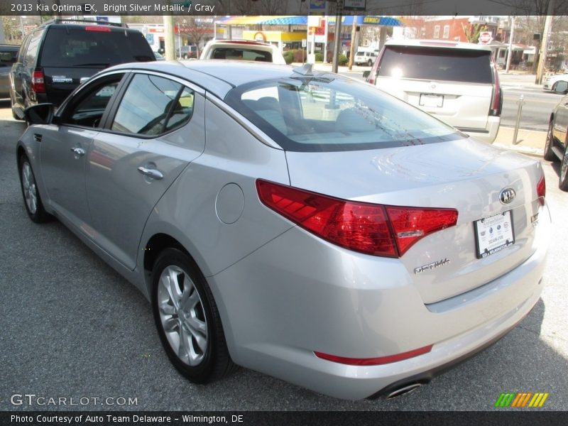 Bright Silver Metallic / Gray 2013 Kia Optima EX