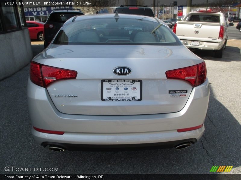 Bright Silver Metallic / Gray 2013 Kia Optima EX
