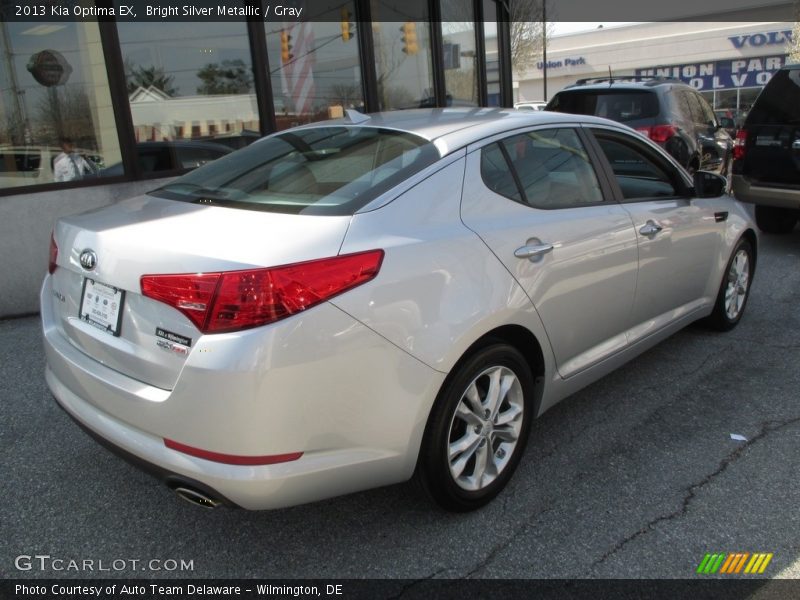 Bright Silver Metallic / Gray 2013 Kia Optima EX