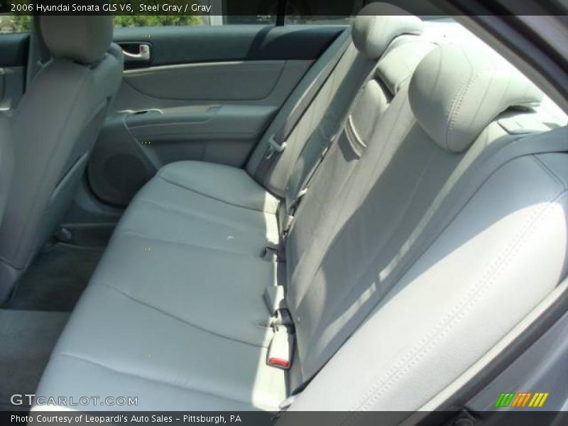 Steel Gray / Gray 2006 Hyundai Sonata GLS V6