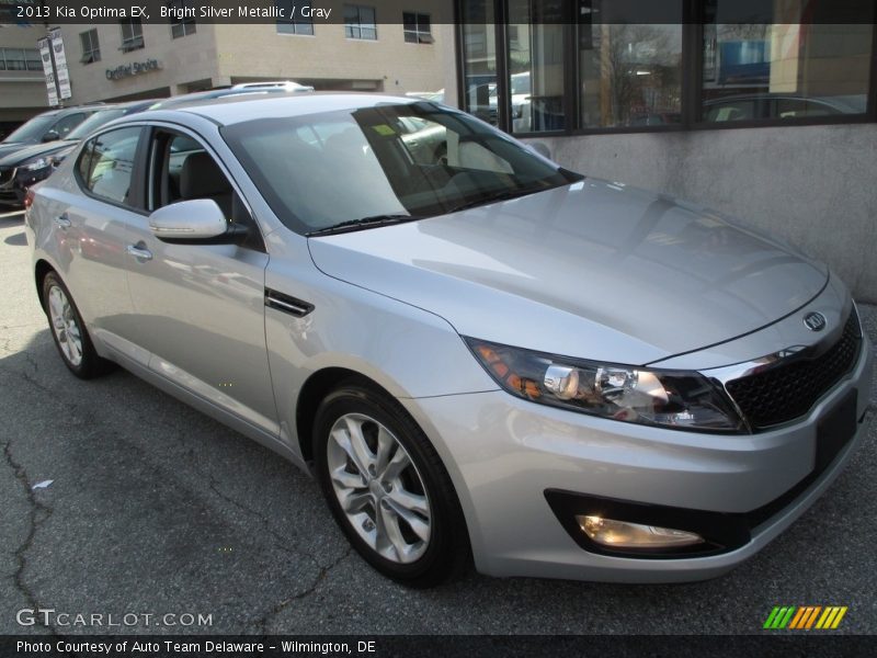 Bright Silver Metallic / Gray 2013 Kia Optima EX