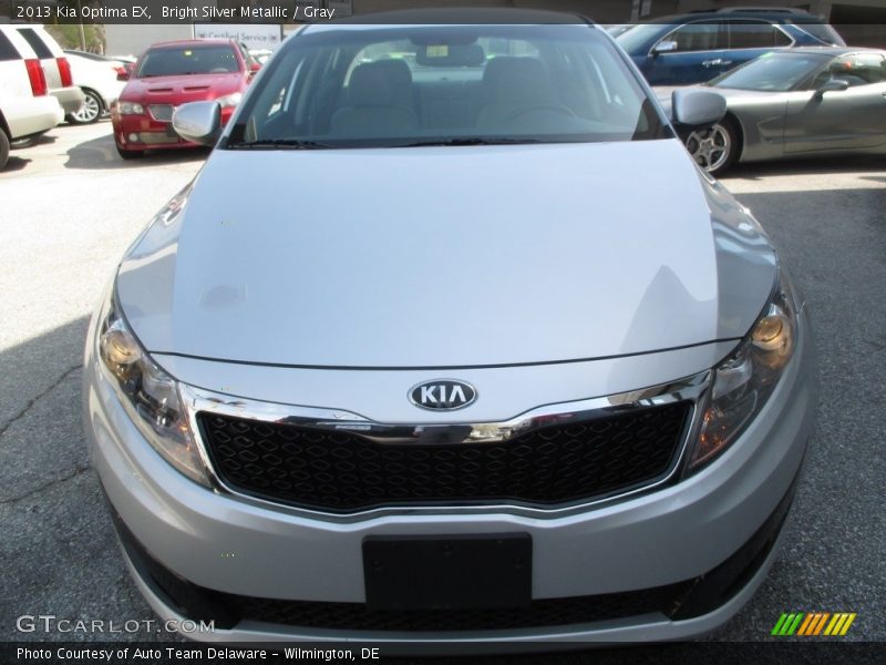 Bright Silver Metallic / Gray 2013 Kia Optima EX