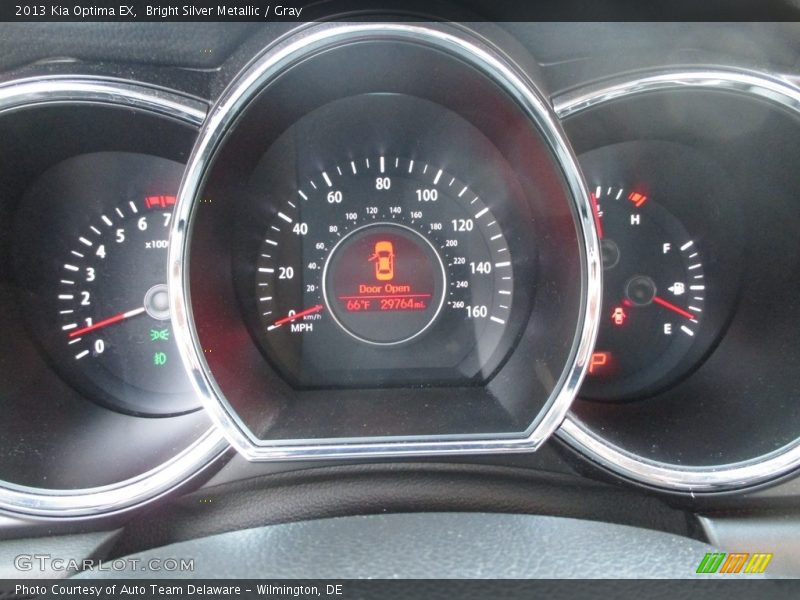 Bright Silver Metallic / Gray 2013 Kia Optima EX