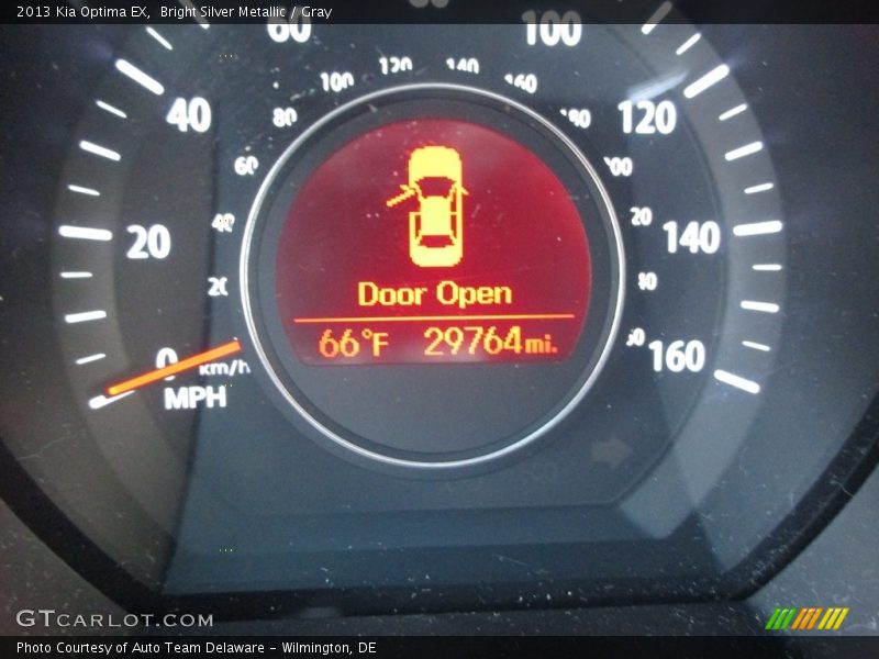 Bright Silver Metallic / Gray 2013 Kia Optima EX