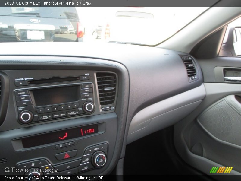 Bright Silver Metallic / Gray 2013 Kia Optima EX