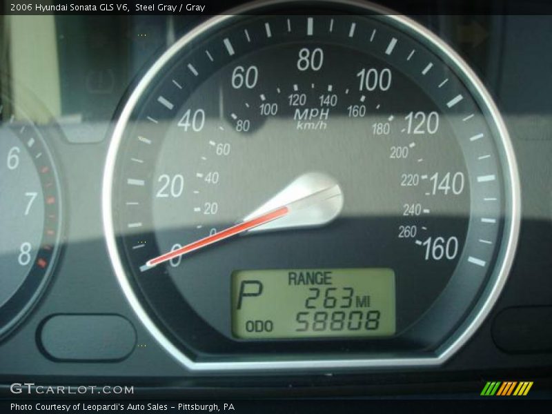 Steel Gray / Gray 2006 Hyundai Sonata GLS V6