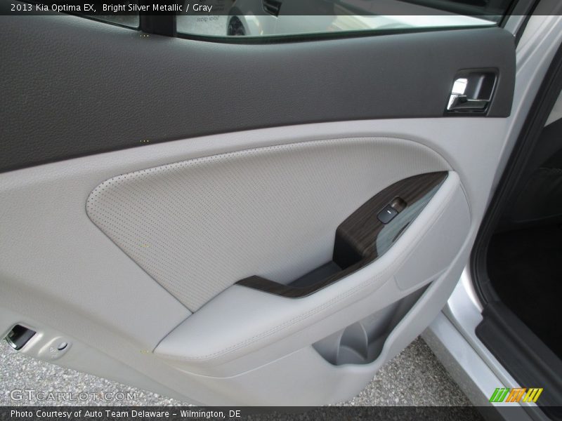 Bright Silver Metallic / Gray 2013 Kia Optima EX