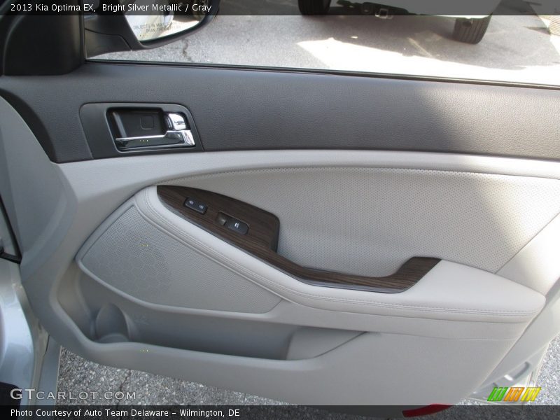 Bright Silver Metallic / Gray 2013 Kia Optima EX