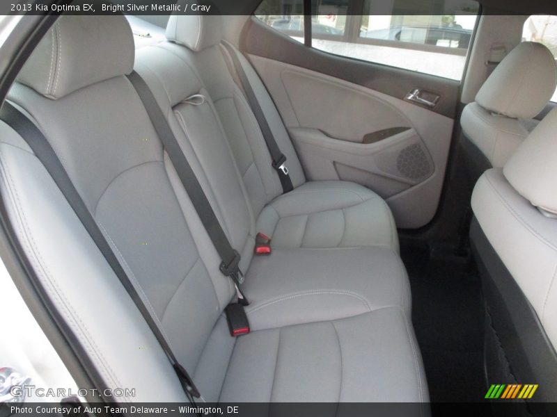 Bright Silver Metallic / Gray 2013 Kia Optima EX