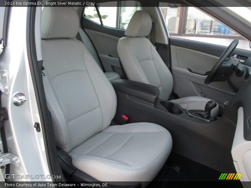 Bright Silver Metallic / Gray 2013 Kia Optima EX