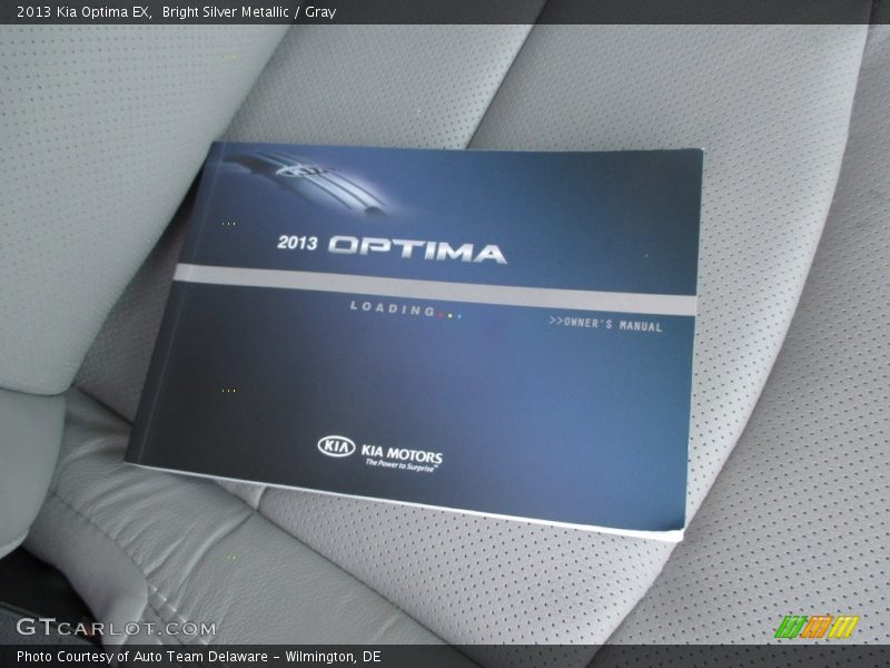 Bright Silver Metallic / Gray 2013 Kia Optima EX