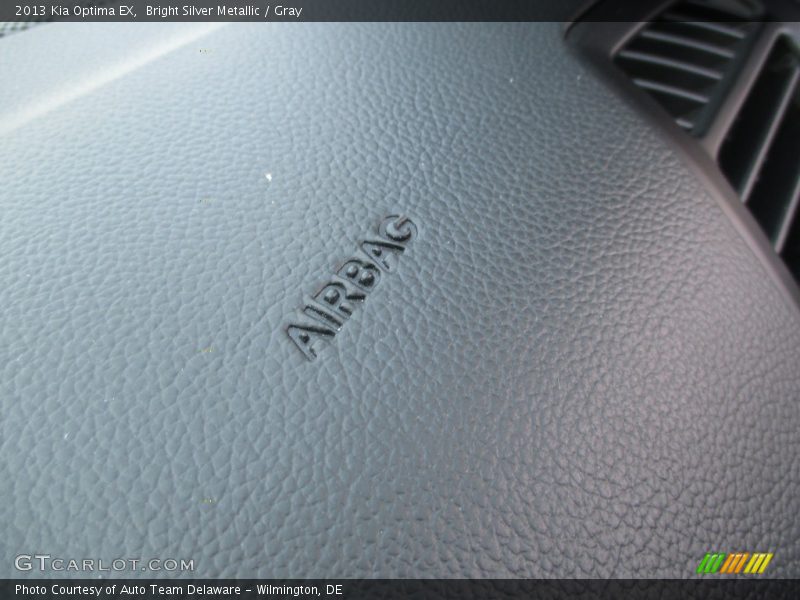 Bright Silver Metallic / Gray 2013 Kia Optima EX