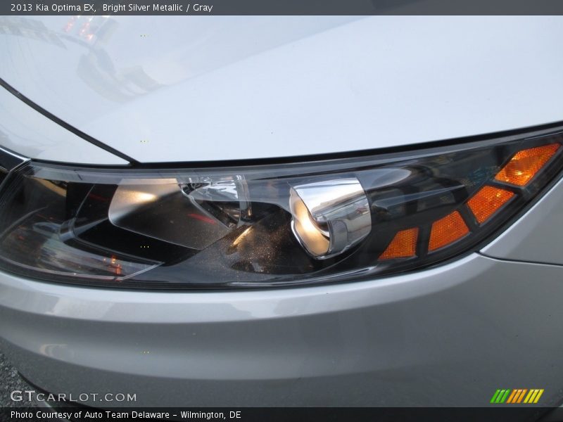 Bright Silver Metallic / Gray 2013 Kia Optima EX