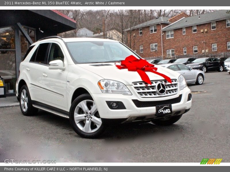 Arctic White / Cashmere 2011 Mercedes-Benz ML 350 BlueTEC 4Matic