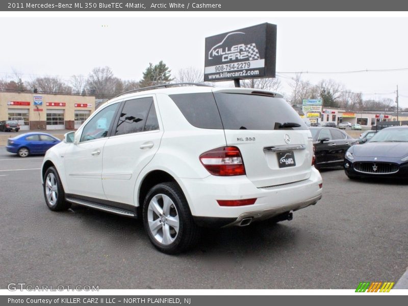 Arctic White / Cashmere 2011 Mercedes-Benz ML 350 BlueTEC 4Matic