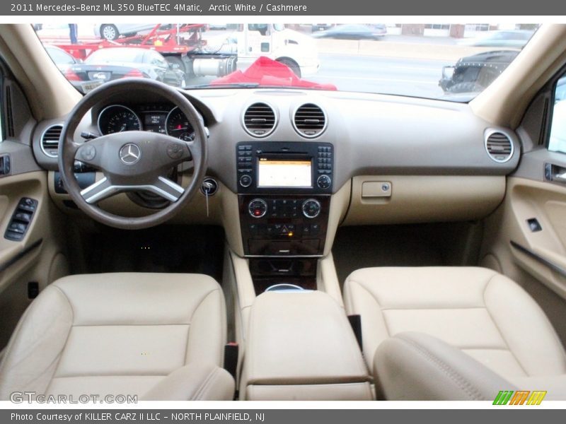 Arctic White / Cashmere 2011 Mercedes-Benz ML 350 BlueTEC 4Matic