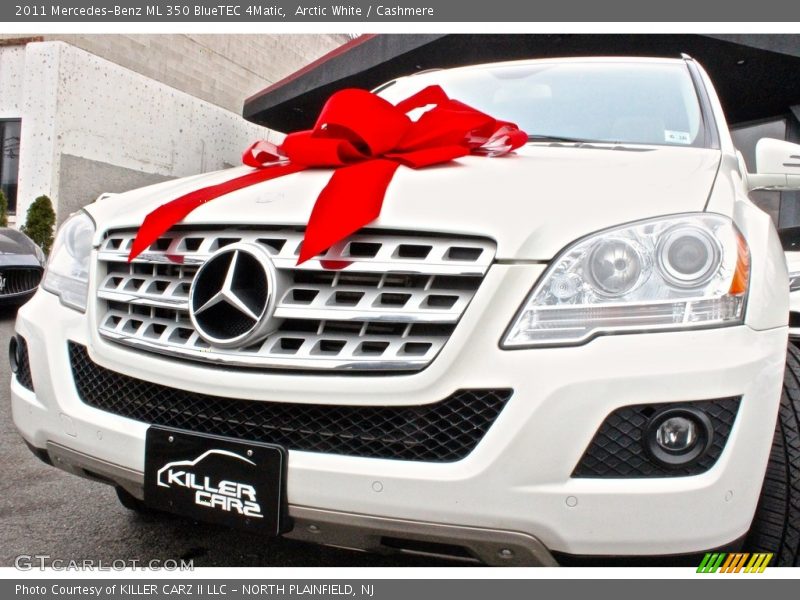 Arctic White / Cashmere 2011 Mercedes-Benz ML 350 BlueTEC 4Matic