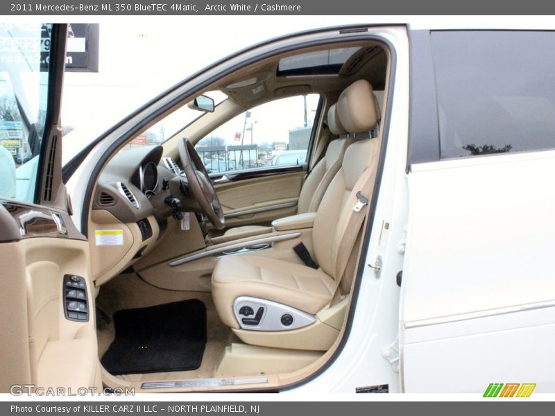 Arctic White / Cashmere 2011 Mercedes-Benz ML 350 BlueTEC 4Matic