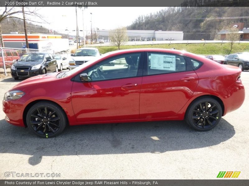 Redline 2 Coat Pearl / Black 2016 Dodge Dart GT