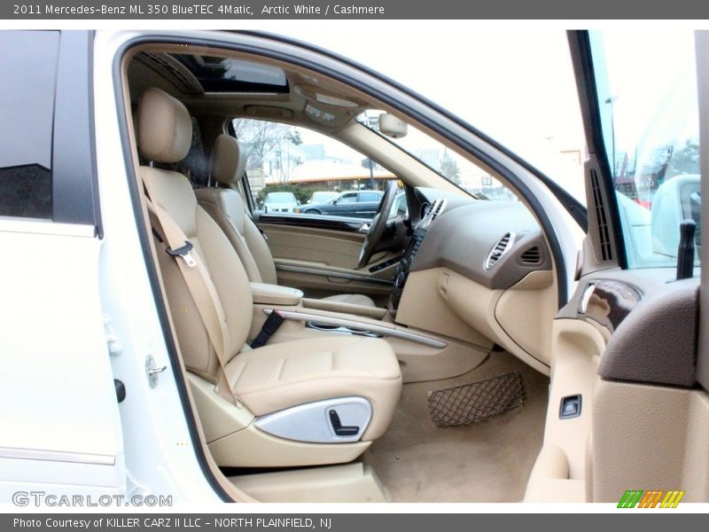 Arctic White / Cashmere 2011 Mercedes-Benz ML 350 BlueTEC 4Matic