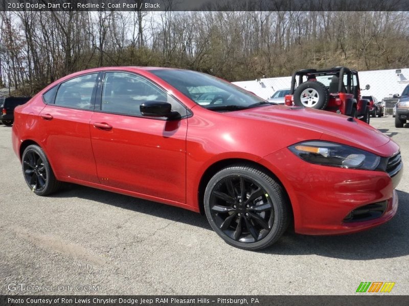 Redline 2 Coat Pearl / Black 2016 Dodge Dart GT