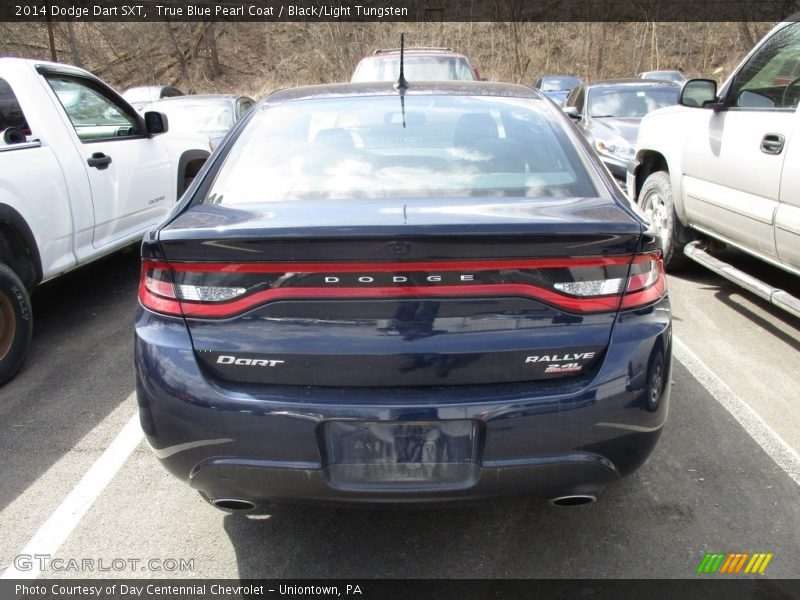 True Blue Pearl Coat / Black/Light Tungsten 2014 Dodge Dart SXT