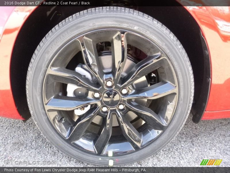 Redline 2 Coat Pearl / Black 2016 Dodge Dart GT