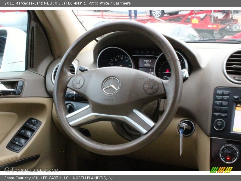 Arctic White / Cashmere 2011 Mercedes-Benz ML 350 BlueTEC 4Matic